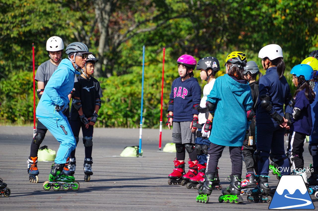 ISHII SKI ACADEMY and KAMUI SKI LINKS コラボ企画 ☆『THE オフトレ』インラインスケートトレーニング in カムイスキーリンクス